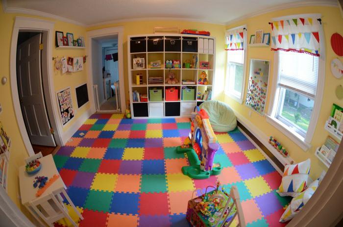 Mīksts grīdas bērnu istabām: komforts un drošība