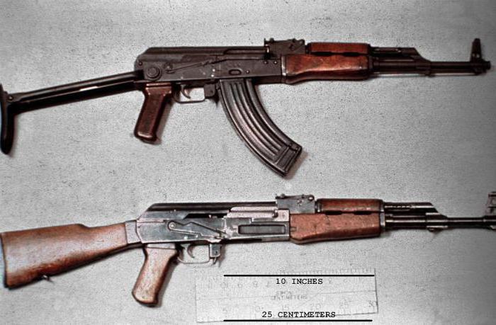 Kalashnikova šautenes svars