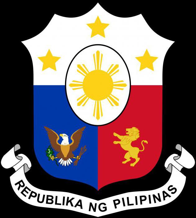 Filipīnas: karogs un ģerbonis