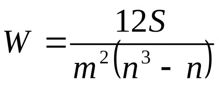 atbilstības koeficienta formula