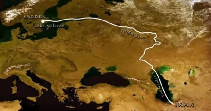 Volgas tirdzniecības ceļš un tā loma Krievijas vēsturē