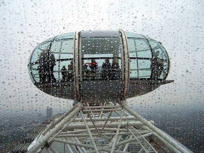 London Eye ir slavenais Foggy Albion orientieris