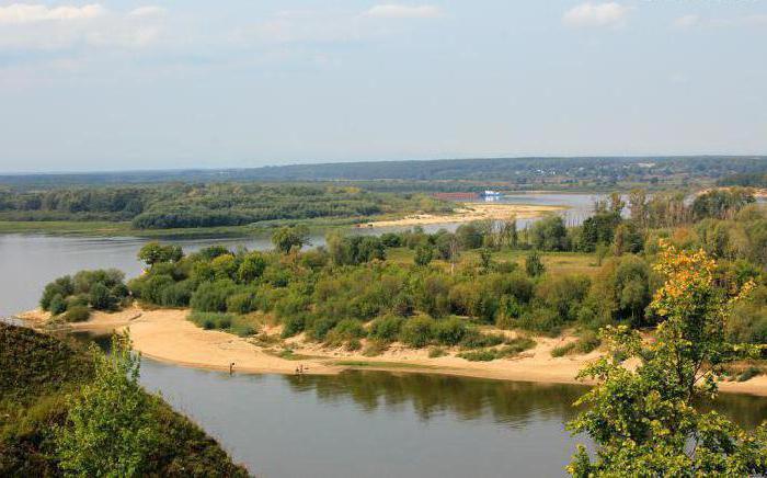 Nižnij Novgoroda, Volgas upe, Okas upe un citi. Ūdens artēriju apraksts un nozīmīgums