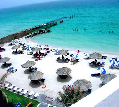 Izvēlieties brīvdienu galamērķi: viesnīcas Sharjah ar privāto pludmali
